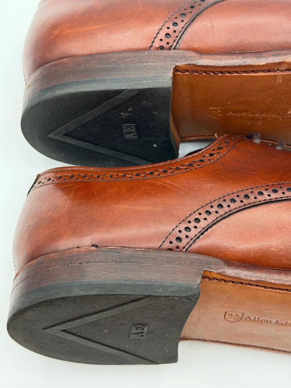 Allen Edmonds cap toe